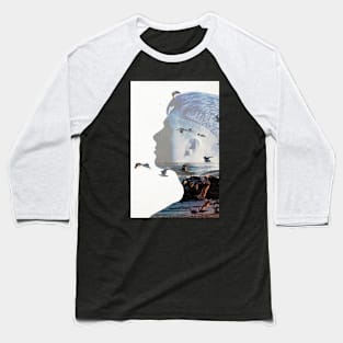 Birds In The Sky Baseball T-Shirt